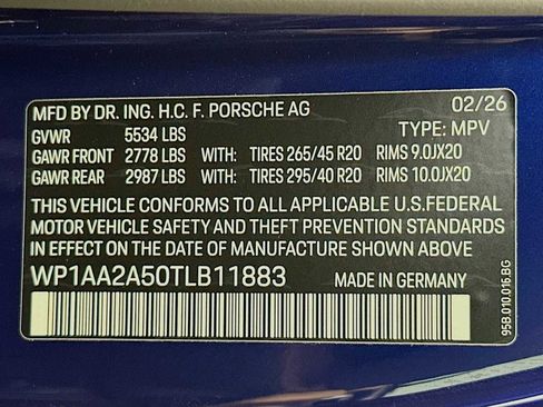 New 2026 Porsche Macan AWD/4WD image 33