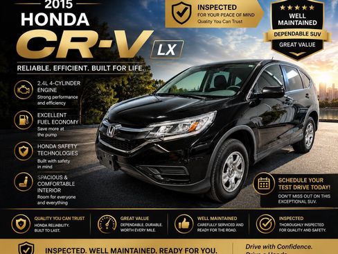 Used 2015 Honda CR-V LX image 1