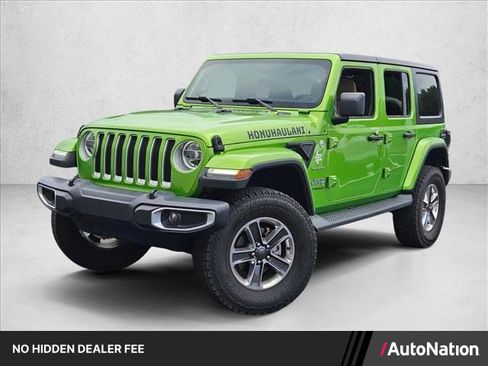 Used 2019 Jeep Wrangler Unlimited Sahara AWD/4WD image 1