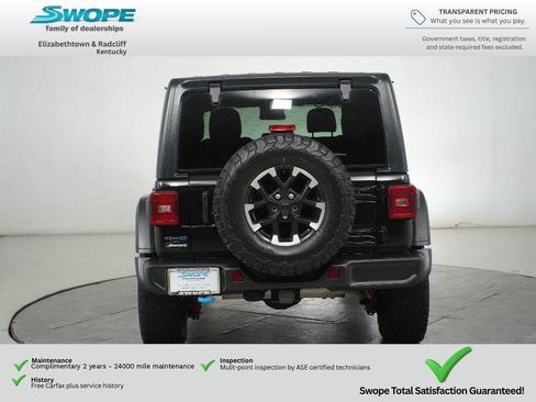 Used 2024 Jeep Wrangler Unlimited Rubicon 4xe AWD/4WD image 4
