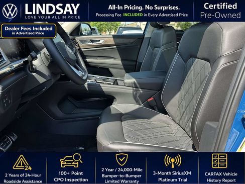Certified 2025 Volkswagen Atlas SEL Premium R-Line AWD/4WD image 12