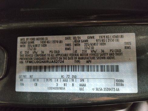 Used 2024 Ford Escape Active FWD image 33
