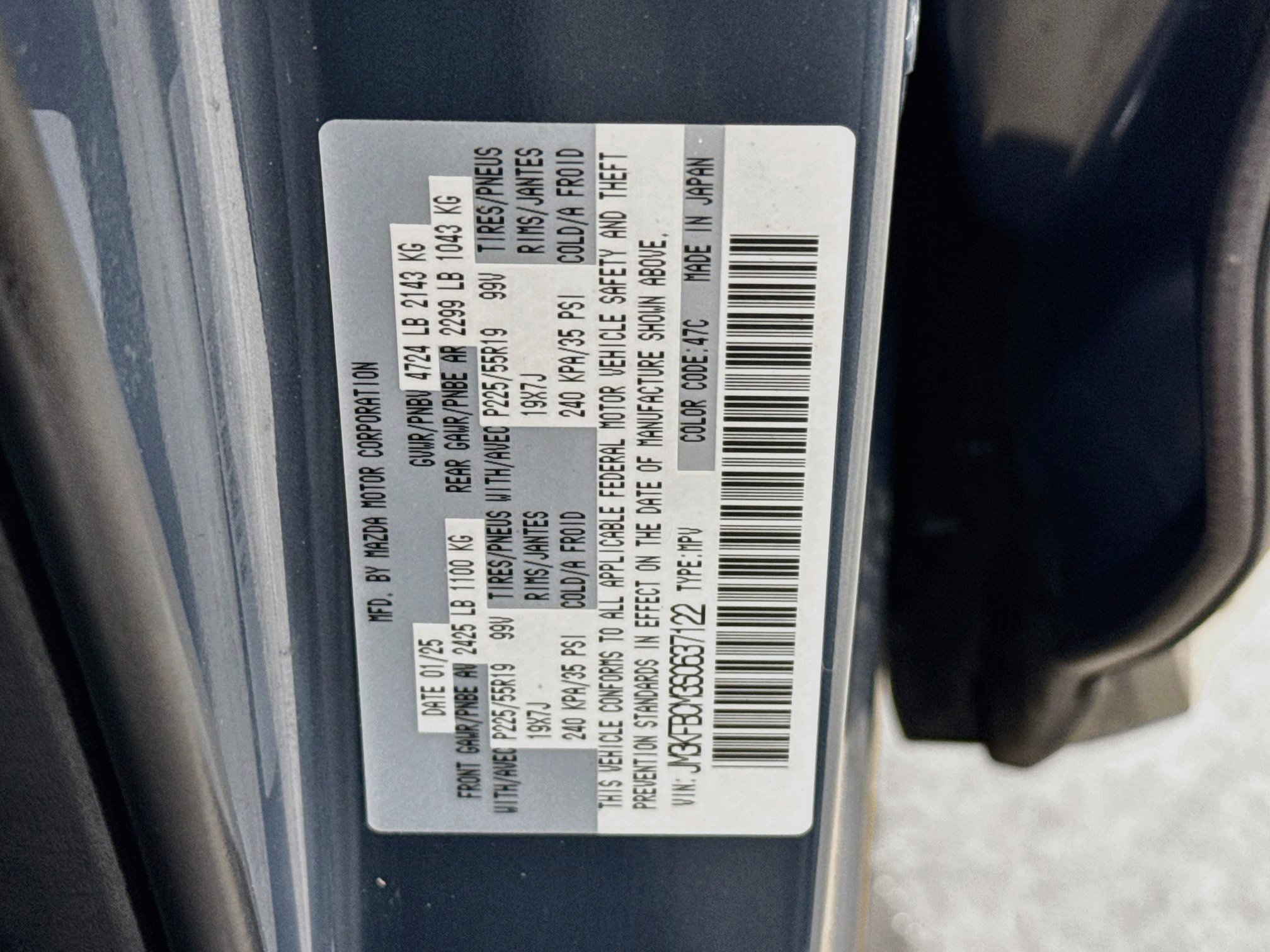 Used 2025 MAZDA CX-5 Carbon Edition AWD/4WD image 31