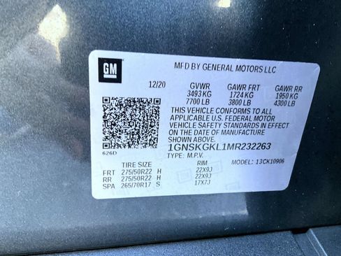 Used 2021 Chevrolet Suburban High Country AWD/4WD image 29