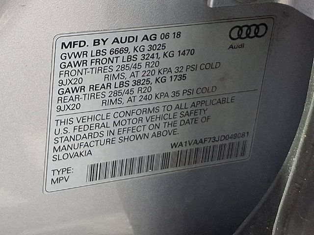 Used 2018 Audi Q7 3.0T Prestige AWD/4WD image 29
