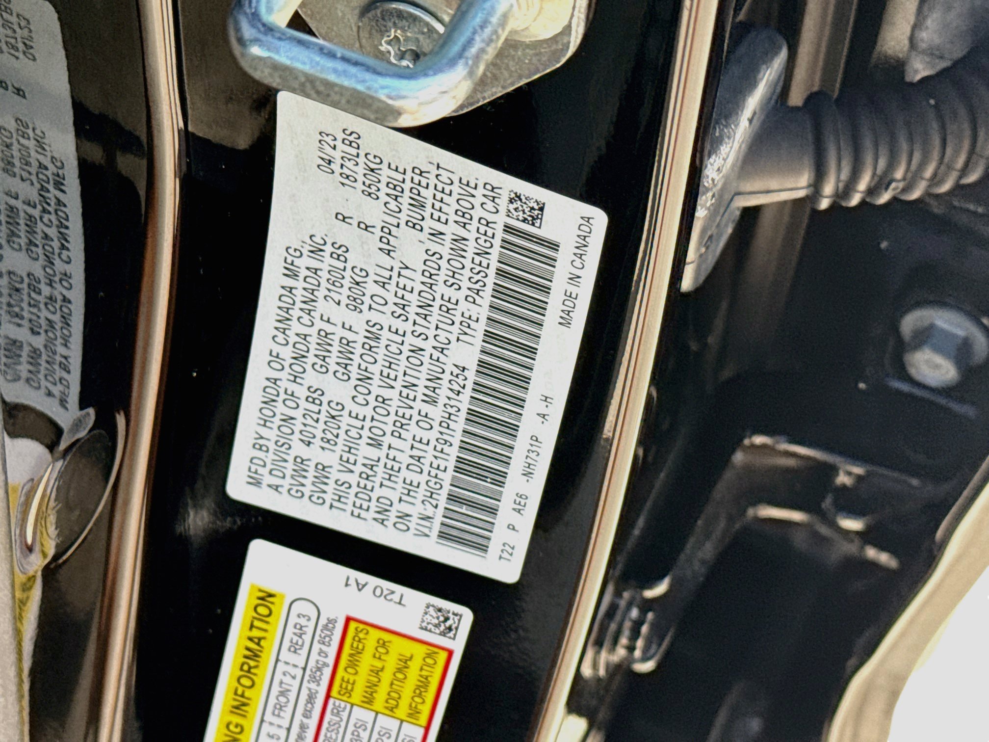Used 2023 Honda Civic Touring image 37