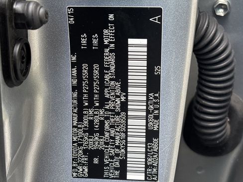 Used 2015 Toyota Sequoia Limited image 36