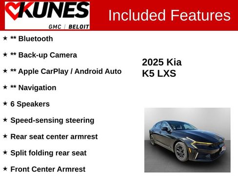 Used 2025 Kia K5 LXS image 2