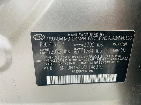 Used 2012 Hyundai Elantra Limited w/ Technology Pkg 5 image 39