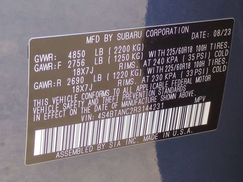 Used 2024 Subaru Outback Limited image 32