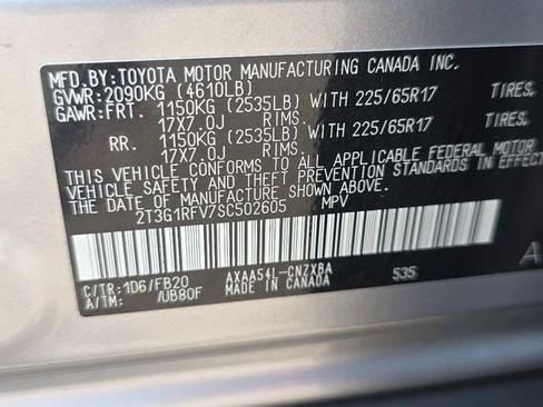 Used 2025 Toyota RAV4 LE AWD/4WD image 30