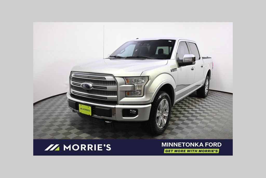 Used 2015 Ford F150 Platinum w/ Equipment Group 701A Luxury AWD/4WD image 1