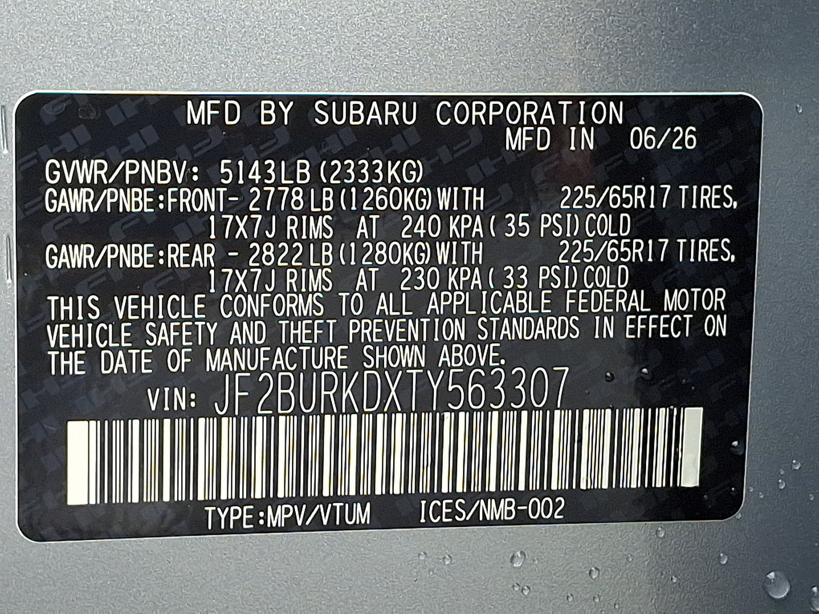 New 2026 Subaru Outback Wilderness AWD/4WD image 17