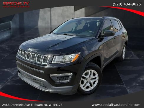 Used 2018 Jeep Compass Sport w/ Cold Weather Group AWD/4WD image 1
