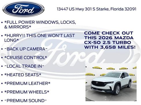 Used 2026 MAZDA CX-50 AWD 2.5 S w/ Weather Package image 10