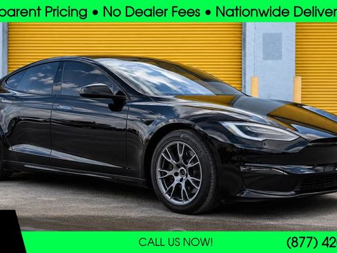 Used 2021 Tesla Model S Plaid AWD/4WD image 2