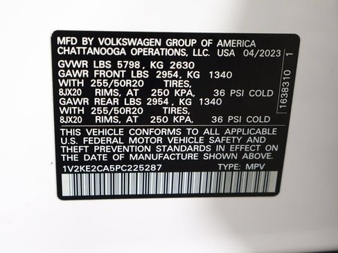 Used 2023 Volkswagen Atlas Cross Sport SE w/ Panoramic Sunroof Package AWD/4WD image 56