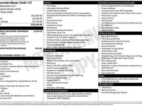 Used 2019 Chevrolet Blazer LT image 5