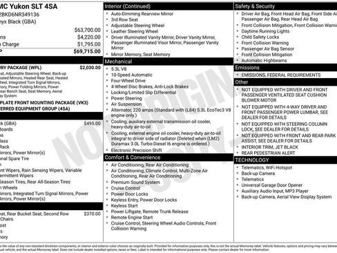 Used 2022 GMC Yukon SLT w/ SLT Luxury Package image 15