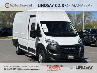 Certified 2024 RAM ProMaster 3500 w/ Delivery Van Package