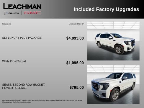Used 2021 GMC Yukon SLT w/ SLT Luxury Plus Package image 11