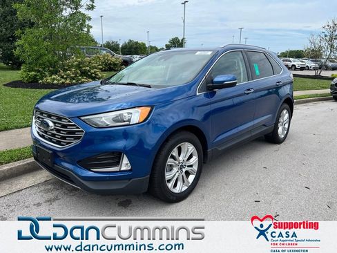 Used 2020 Ford Edge Titanium w/ Cargo Accessory Package FWD image 1