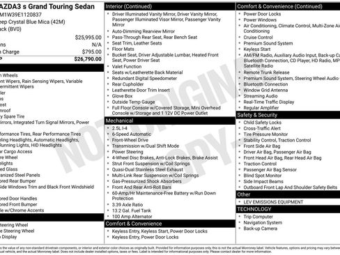 Used 2014 MAZDA MAZDA3 s Grand Touring image 26