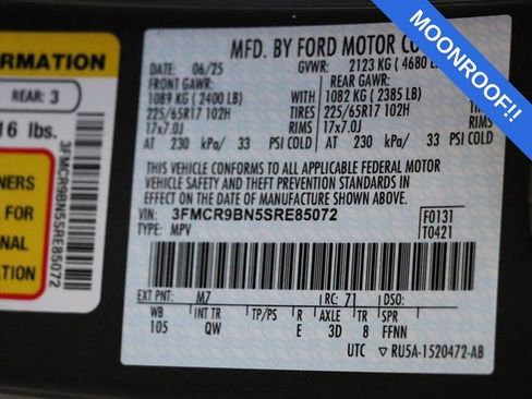 Used 2025 Ford Bronco Sport Big Bend w/ Convenience Package image 31