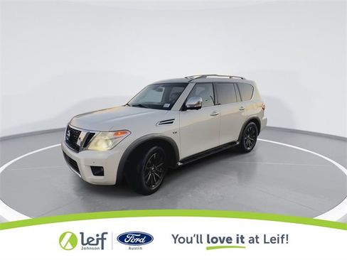 Used 2017 Nissan Armada Platinum w/ Captain Seat Package image 4