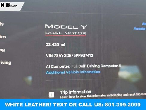 Used 2023 Tesla Model Y Performance AWD/4WD image 2