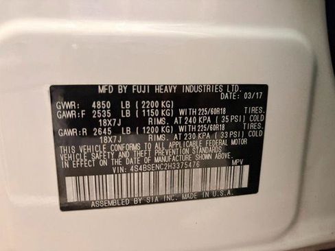 Used 2017 Subaru Outback 3.6R Limited AWD/4WD image 18