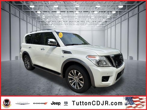 Used 2017 Nissan Armada SL w/ Interior Lighting Package RWD image 1