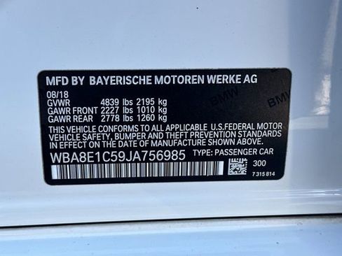 Used 2018 BMW 330e RWD image 30