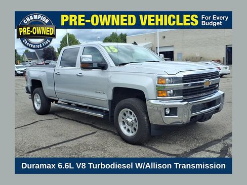 Used 2015 Chevrolet Silverado 2500 LTZ w/ Duramax Plus Package AWD/4WD image 1