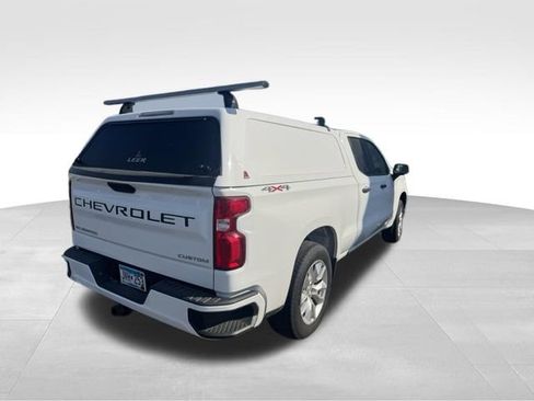 Used 2021 Chevrolet Silverado 1500 Custom w/ LPO, Dark Essentials Package AWD/4WD image 3
