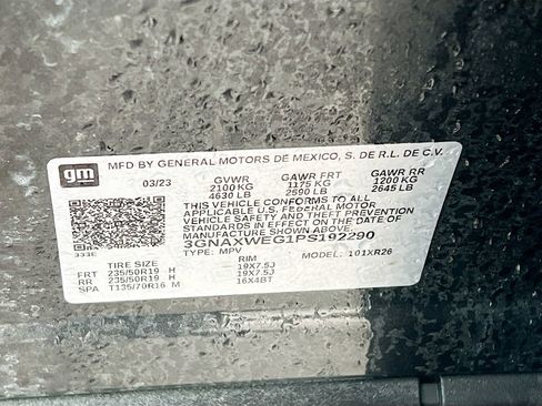 Used 2023 Chevrolet Equinox RS w/ RS Leather Package image 35