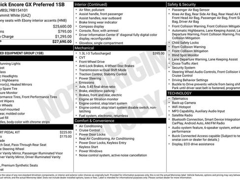 Certified 2024 Buick Encore GX Preferred FWD image 32