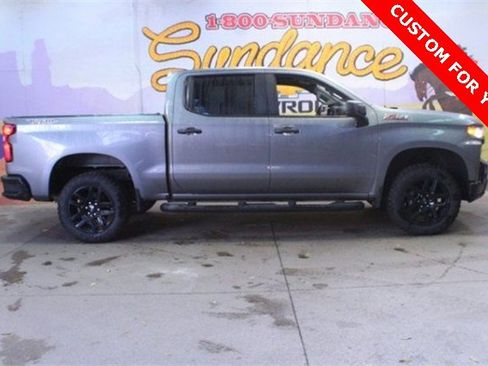 Used 2021 Chevrolet Silverado 1500 Custom Trail Boss w/ LPO, Dark Essentials Package image 1