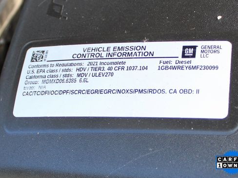 Used 2021 Chevrolet Silverado 3500 W/T w/ WT Fleet Convenience Package image 46