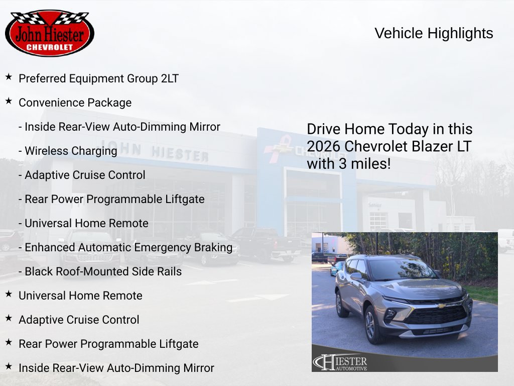 New 2026 Chevrolet Blazer LT w/ Convenience Package FWD image 5