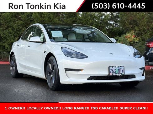 Used 2021 Tesla Model 3 Long Range image 1