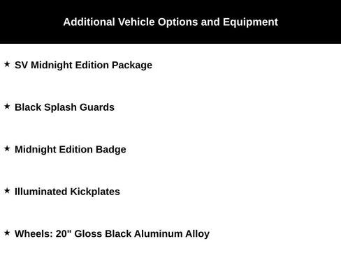 Used 2024 Nissan Murano SV w/ SV Midnight Edition Package AWD/4WD image 3