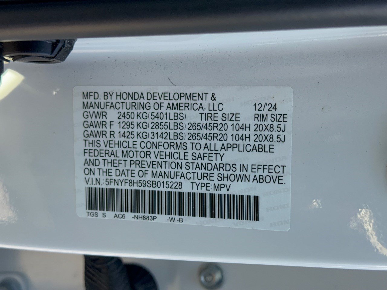 Certified 2025 Honda Passport EX-L image 31