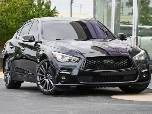 Used 2023 INFINITI Q50 Red Sport 400 w/ Black Opal Edition AWD/4WD image 5