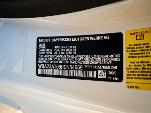 Used 2024 BMW 430i Convertible w/ Convenience Package image 34