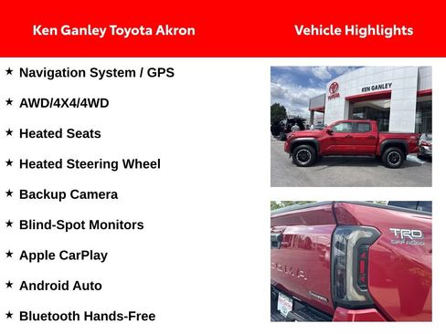 Used 2024 Toyota Tacoma TRD Off-Road w/ TRD Off Road Upgrade Package AWD/4WD image 2