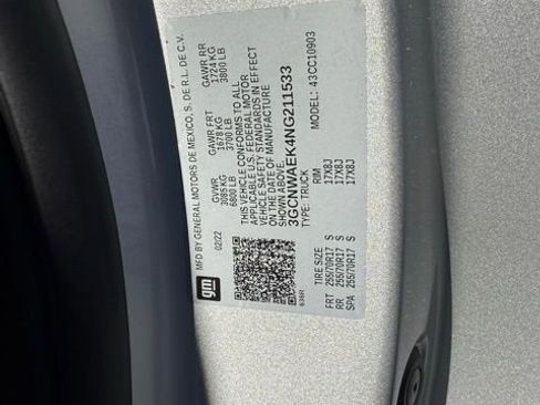 Used 2022 Chevrolet Silverado 1500 W/T w/ WT Value Package image 27