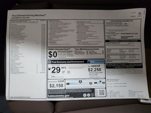 New 2026 BMW X3 xDrive30 image 12