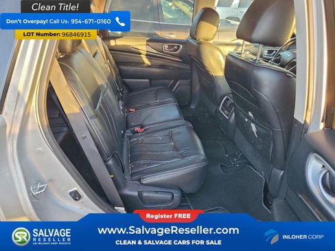 Used 2015 INFINITI QX60 AWD w/ Premium Plus Package image 13