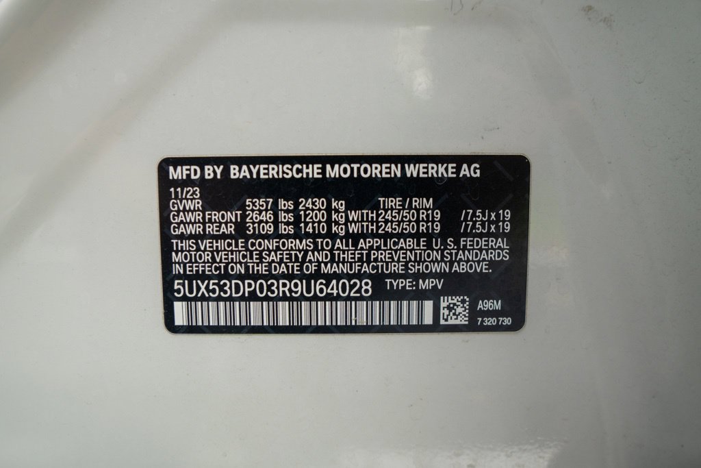 Certified 2024 BMW X3 xDrive30i w/ Premium Package AWD/4WD image 49